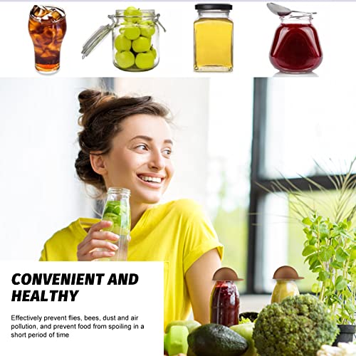 Getränkedose Deckel aus Silikon,10 Stück Dosendeckel Getränkedose Anti-Staub Auslaufsicherer Silikondeckel Cola Deckel… - Image 6