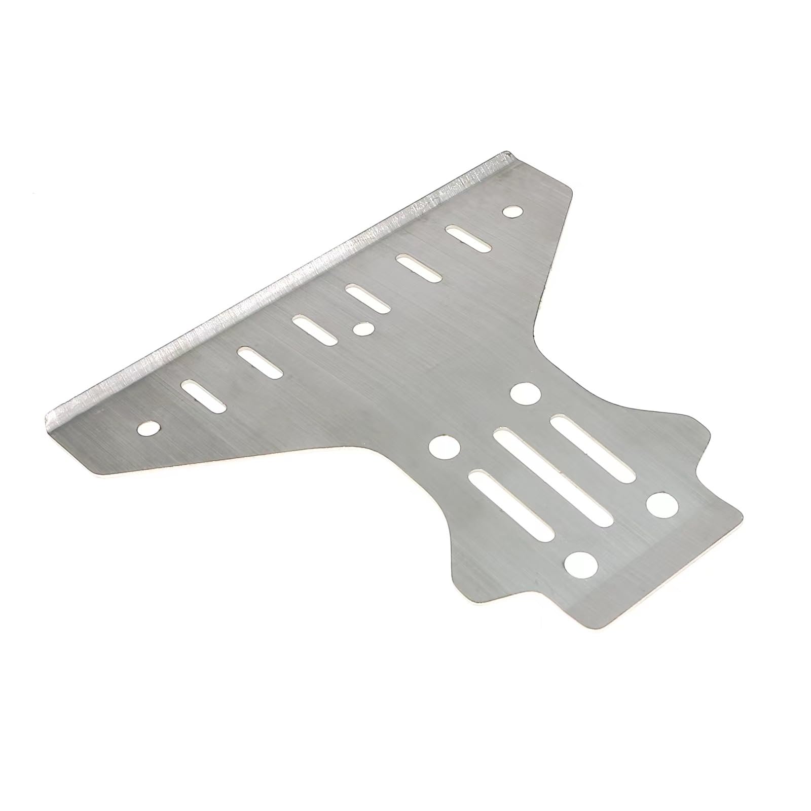 Stainless Steel Guards Front/Rear Protection Frame RC Car Spare Parts for KM 1/7 Rally C3 WRC RC Car Repair DIY Accessories(Rear)