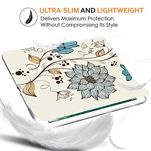 Image of DuraSafe Cases for iPad PRO 9.7 inch 2016 TPU Cover A1673 A1674 A1675 MLMP2HN /A MM172HN /A MLMN2HN /A MLMW2HN /A MLMX2HN /A MLMV2HN /A MLN02HN /A MLMY2HN /A MLN12HN /A MM1A2HN /A MLMQ2HN /A Printed Color Flowers