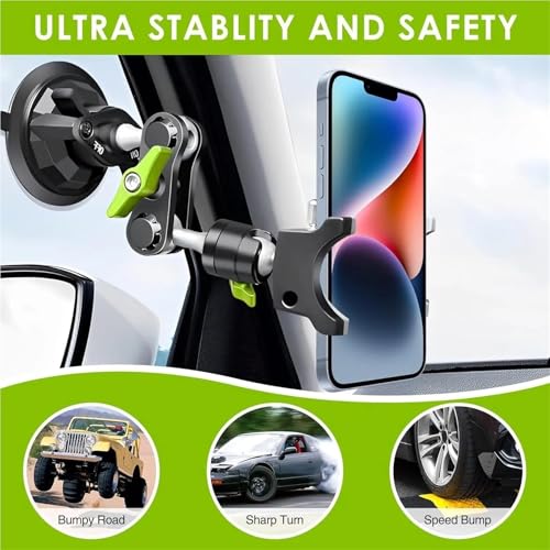 Support de téléphone voiture rotatif 360 pour prise de vue