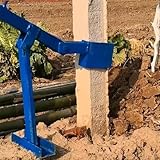 Extracteur de poteau à haut effet de levier pour enlever rapidement les clôtures en bois et en béton