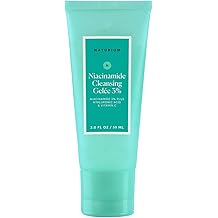 Naturium Niacinamide Cleansing Gel e 3% Plus Hyaluronic Acid & Vitamin C, Gentle & Smoothing Face Wash - Mini