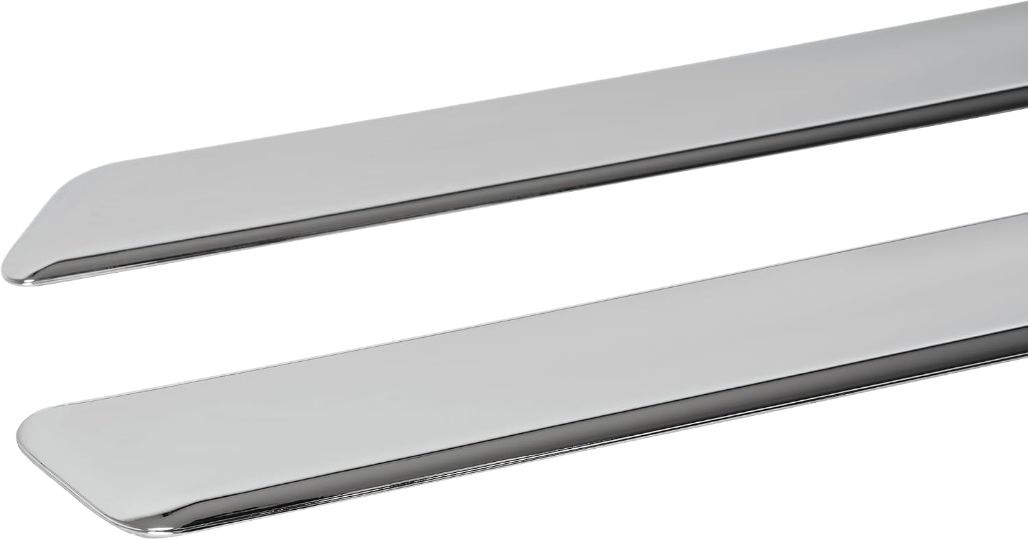 4PCS Side Door Sill Molding Trim Bar Plate Compatible with 2011-2013 Jeep Grand Cherokee (Excludes SRT/SRT8/Trailhawk Sport Models) ABS Chrome Trim Set Body Side Door Molding