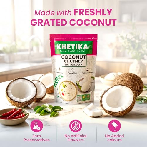 Image of Khetika Fresh Coconut Chutney 120gm