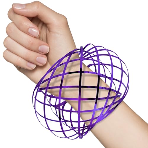 Digital Energy Kinetic Educational Spring Toy - Multi Sensory Interactive 3D Shaped Flow Ring ()