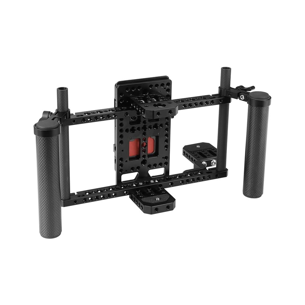 Soportes para Estante Soporte De Soporte De Monitor En La Cámara Con Abrazadera De Tornillo De Montaje De 1/4 "-20 Para Monitores Jaula pernos de estante
