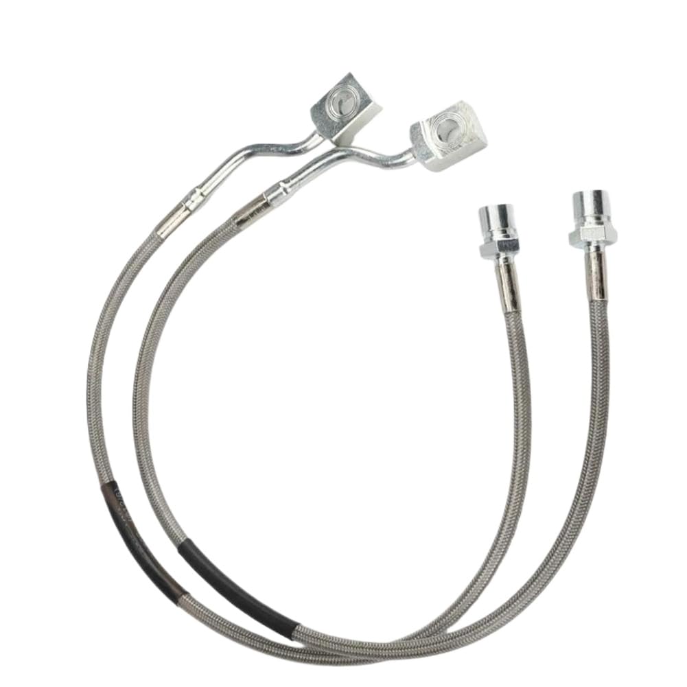 Pvydyyuqj Onecolor Front Extended Brake Lines Kit 89370 Compatible With Sierra 1500 2500 3500 Yukon Silverado Tahoe Suburban