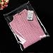 J-Beauty 15.5 x 11.5 Inch Clear Apparel Bags Self Seal Flap for T-shirt,Clothes,Party Wedding Gift Bags (200 Pcs)
