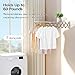 Vikaqi Wall Mounted Clothes Drying Rack 31.7