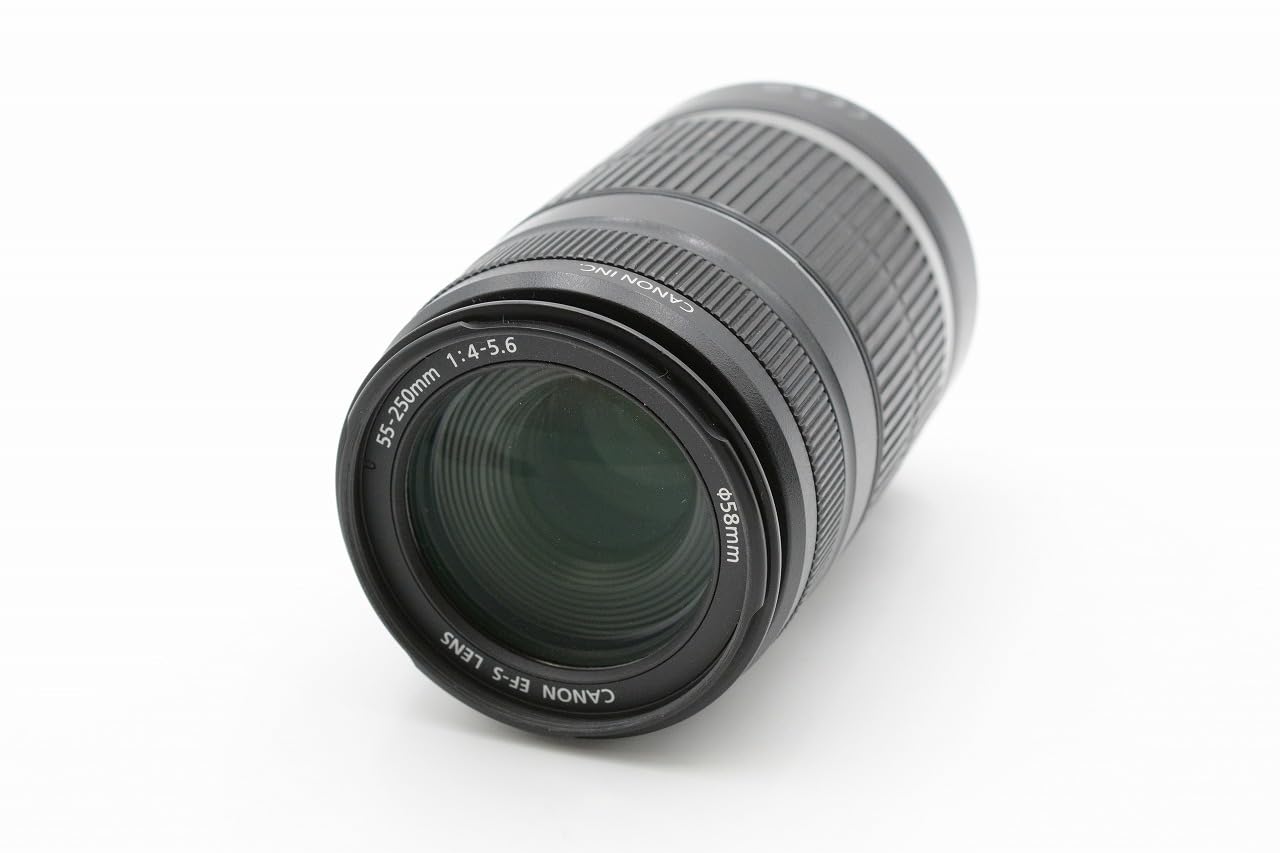 キヤノン EF-S55-250mm F4-5.6 IS APS-C対応望遠レンズ
