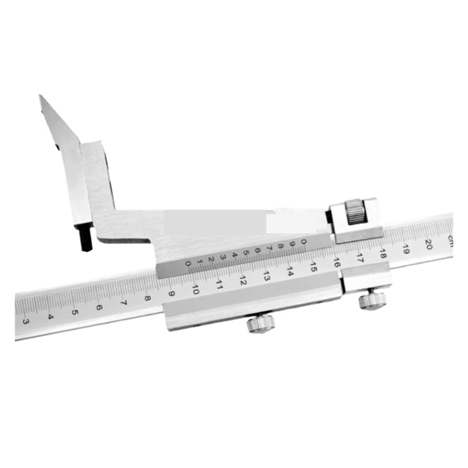 Medidor de Altura Calibradores de Altura Vernier de 0 a 300 mm Calibrador de Altura Vernier de aleación de Aluminio con Soporte Regla de medición Herramientas(Vernier 200mm)