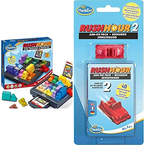 ThinkFun 76301 Rush Hour, Logik- und Strategiespiel Cover