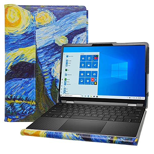 Alapmk Protective Case for 13.3" Lenovo 13w Yoga/ThinkPad L13 2-in-1 Gen 5/ThinkPad L13 Gen 4/ThinkPad X13 Yoga Gen 4/ThinkPad L13 Gen 3/ThinkPad X13 Gen 3[Not fit ThinkPad L13 G2],Starry Night