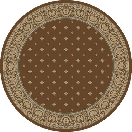 Concord Ankara Pin Dot Brown 2'3" X 7'3" Rug #TOP7