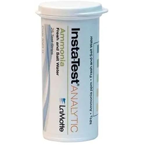 LaMotte 3023-G LaMotte Insta-Test - Tiras de prueba de amoníaco (paquete de 25)