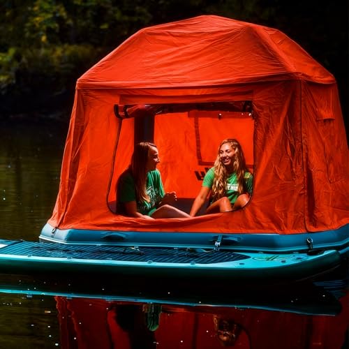 Carpa Inflable Flotante para Agua 2.5x2.5 m para Camping Familiar miniatura 3