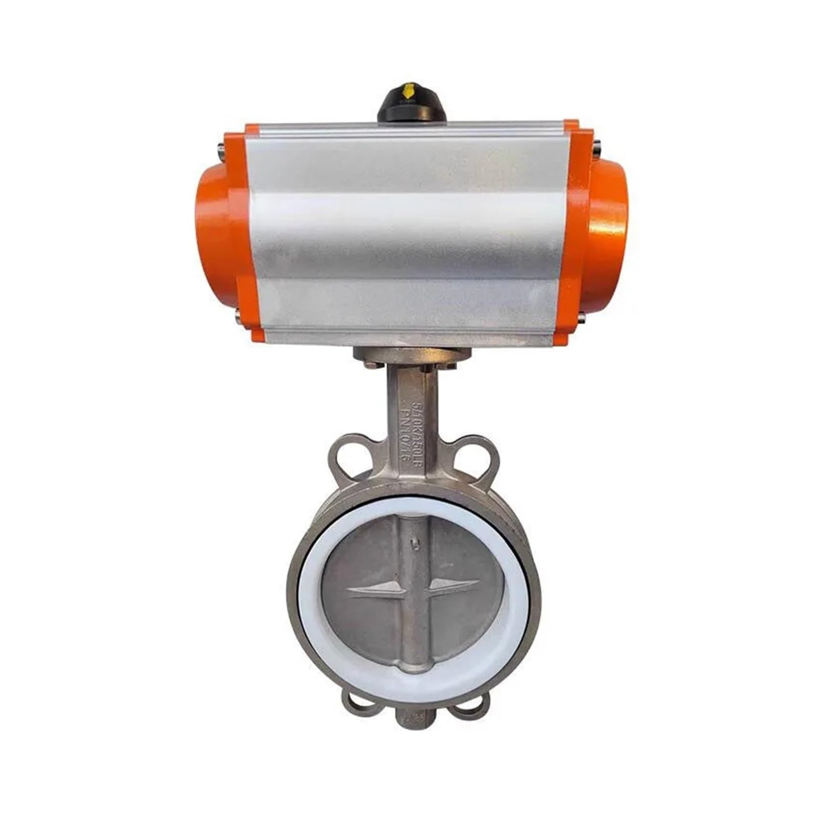 KKHCMZPI D671F-16P clamp type pneumatic butterfly valve DN100 DN125(AT-DN125)
