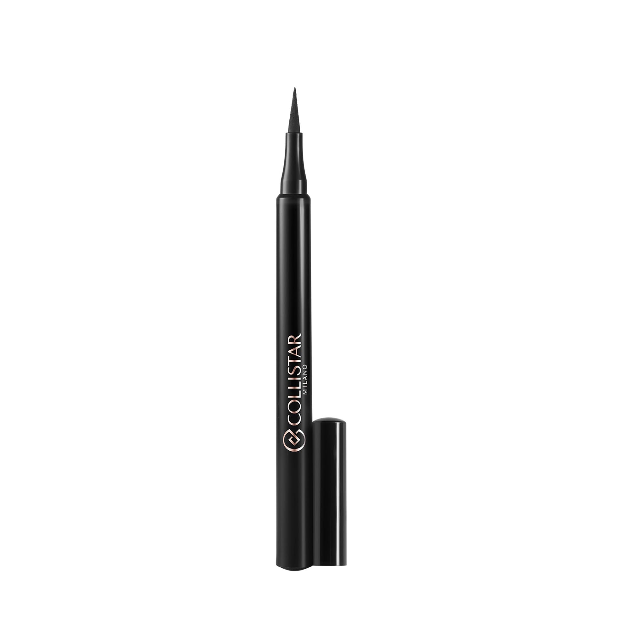 Collistar Cofanetto Regalo Donna, Infinito Mascara 7,5 ml + Eye Marker Nero 1 ml, Mascara Allungante e Curvante Ricaricabile, Eyeliner Precisione 12H, con Pochette Beauty Made in Italy