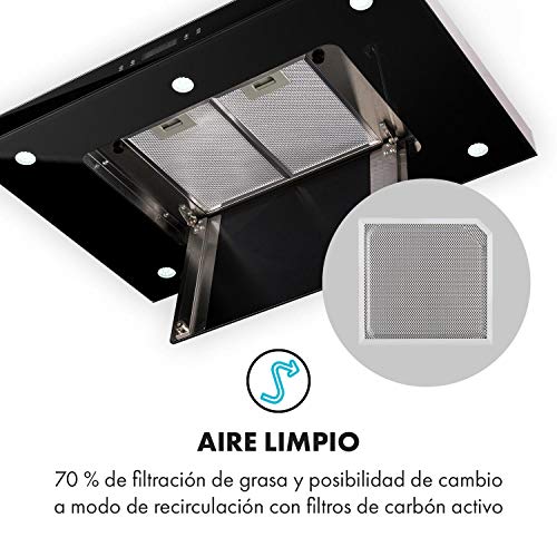 Klarstein-Valeria-Campana-extractora-aislada-Extractor-de-humos-230-W-Absorcion-de-650-mh-3-niveles-Iluminacion-LED-Panel-tactil-Pantalla-LED-Vidrio-Acero-Plateado Klarstein-Valeria-Campana-extractora-aislada-Extractor-de-humos-230-W-Absorcion-de-650-mh-3-niveles-Iluminacion-LED-Panel-tactil-Pantalla-LED-Vidrio-Acero-Plateado