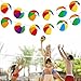 4pcs Beach Ball Banners Summer Beach Birthday Party Decorations Pool Theme Banner Decorations for Pool Party Summer Theme Baby Shower Supplies
