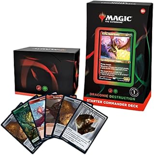 Magic: The Gathering Starter Commander Deck – Draconic Destruction (Red-Green)