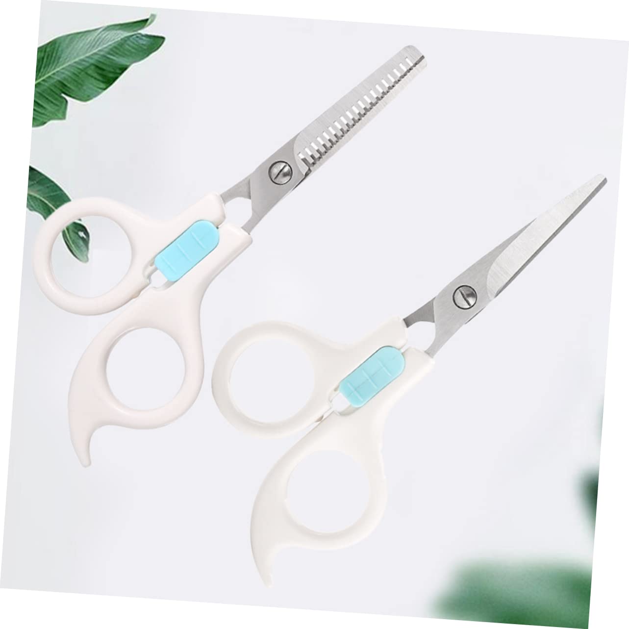 Beaupretty 4piezas Cortadores De Pelo Para Tijeras De Pelucero Tijeras De Entresacar De De Peluquería Para Casa