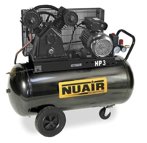Compresseur à air bi-cylindre en V 3CV 2,2kW 230V Monophasé 150L lubrifié VCF/150CM3 Nuair