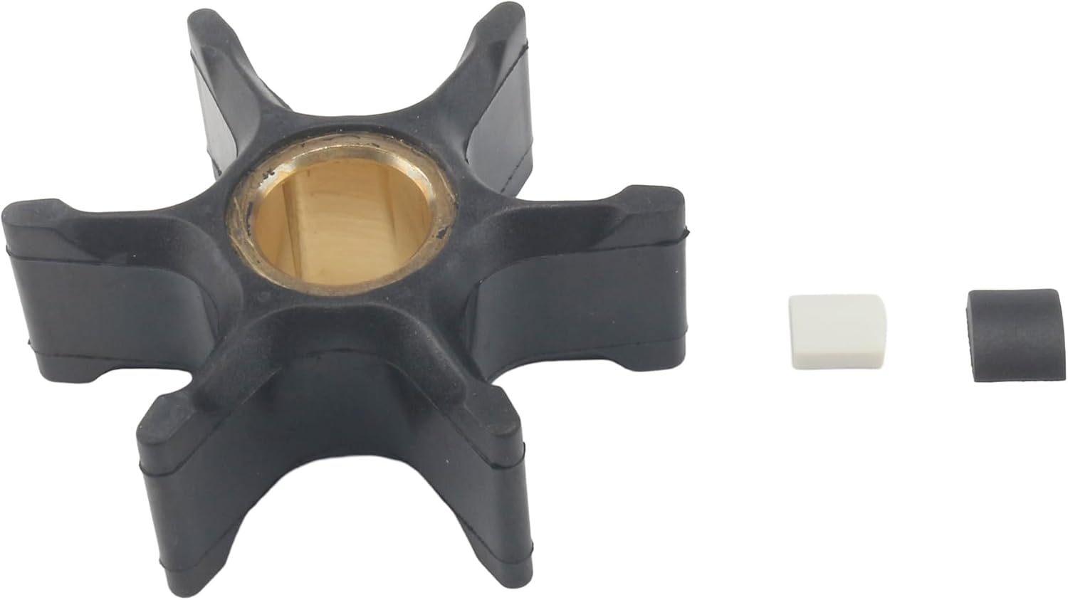 5001594 Water Pump Impeller Repair Kit for Johnson Evinrude OMC Outboards V4 V6 V8 85-300 HP Engines 1979-UP Marine Cooling System Service Compatible with Sierra 18-3390 18-3392 Replacement GLM 12102