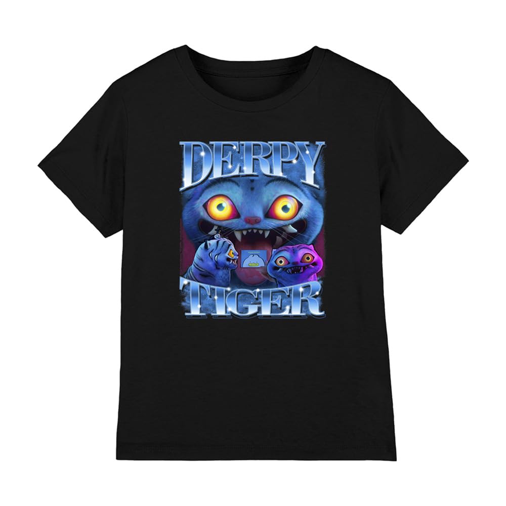 K-Pop Demon Hunters - Derpy Tiger Bootleg Kids T Shirt