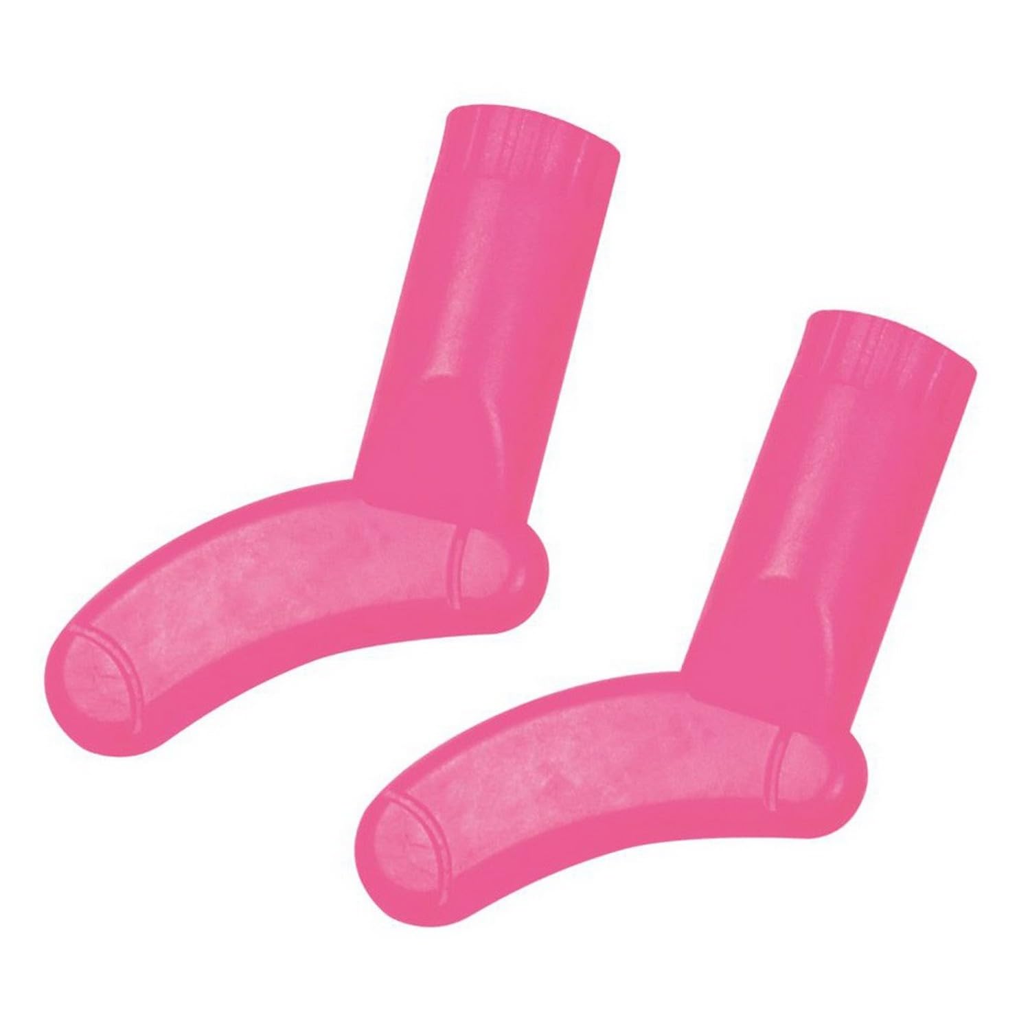 Pony Point Protectors - Large Pink Sock-Shaped Plastic Protectors, 2 Pieces