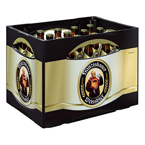 Franziskaner Hefe-Weissbier Flaschenbier MEHRWEG (20 x 0,5 l) Cover