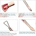 JUNHCZOY Cuticle Peeler Scraper Remove Gel Nail Polish and Cuticle Pusher and Spoon Nail Cleaner, Durable Pedicure Manicure Tools for Fingernails Toenails