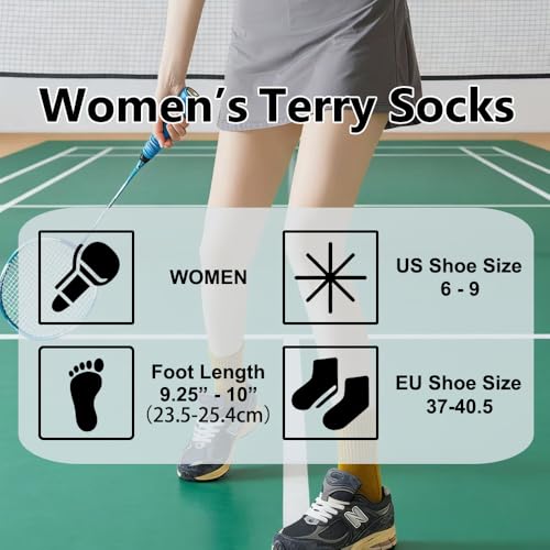 Image of MAGIARTE Womens Mini Crew Ankle Socks Athletic Casual Cotton Socks for Women