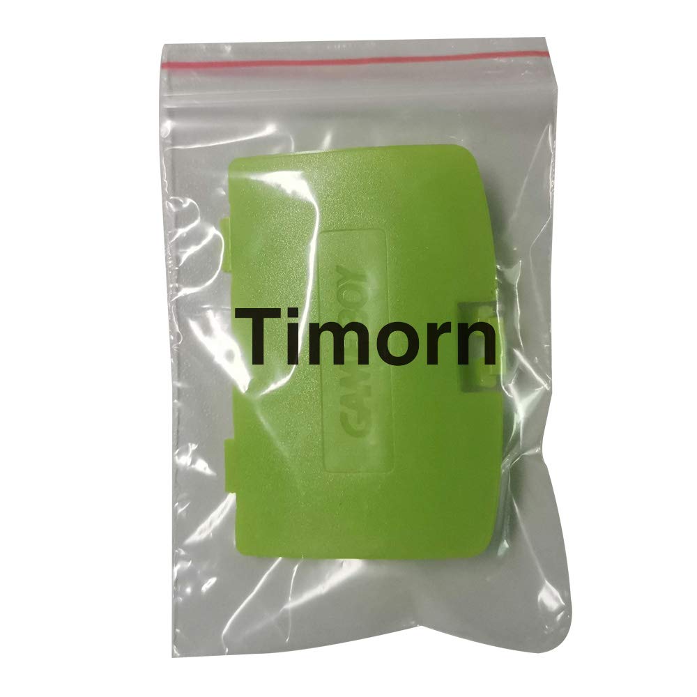 Timorn Reemplazo Tapa del Compartimiento de la batería para Game Boy Color (Verde)