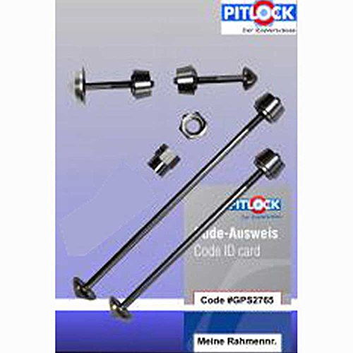 Pit Lock Copia Set 03 Candado/LH Plata Bicicleta