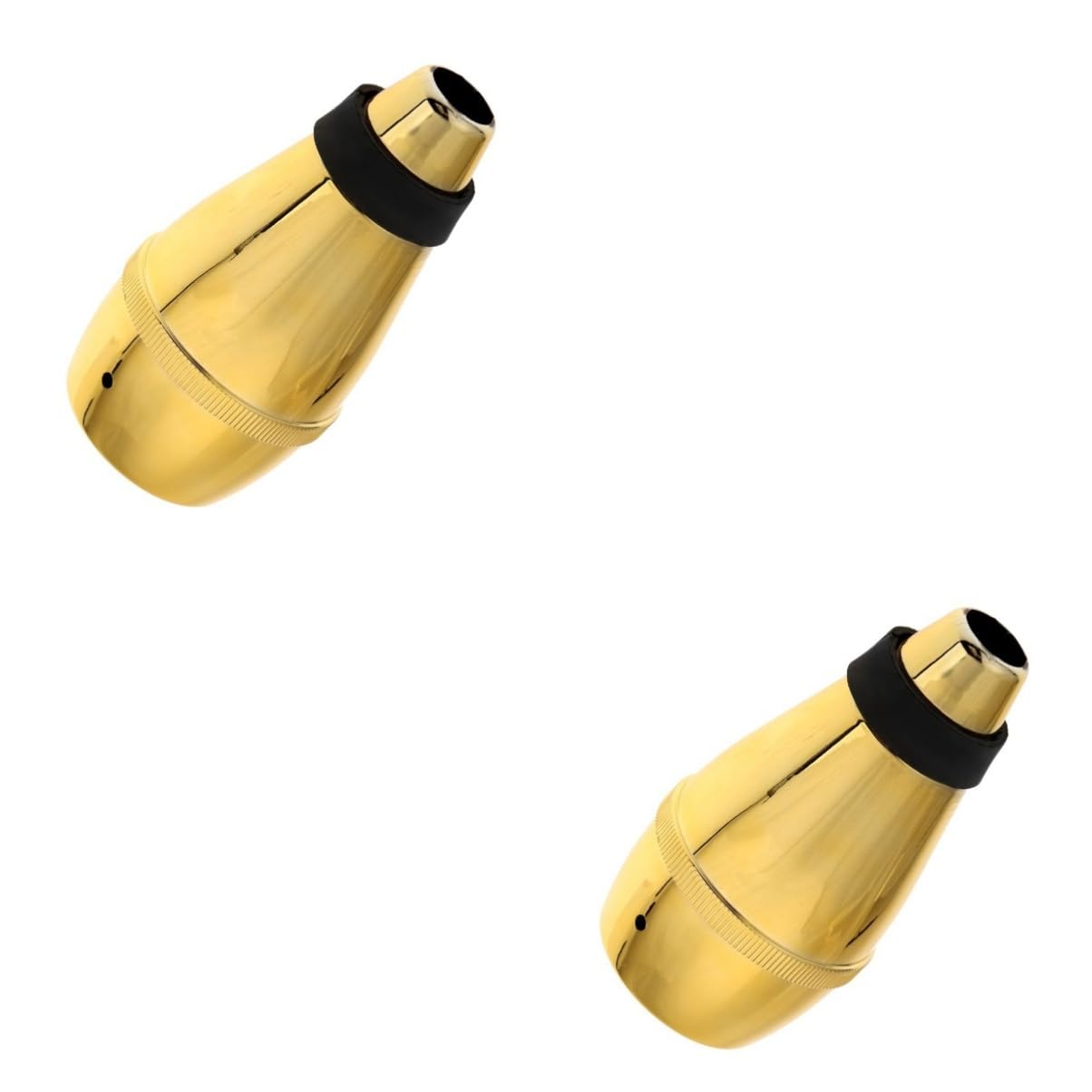 ULDIGI 2pcs Trumpet Practice Mute Plastic Practice Mute for Trumpet Silent Design Easy to Install and Remove