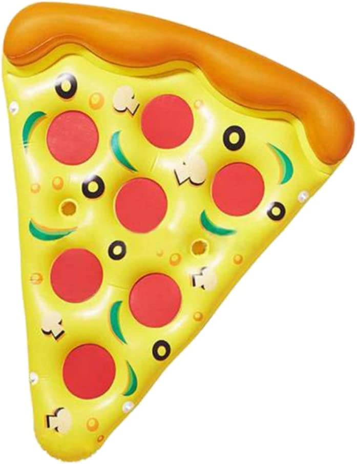 MS Partner Giant Pizza Slice Pool Float 71in Vinyl Beach Swimming Ring
