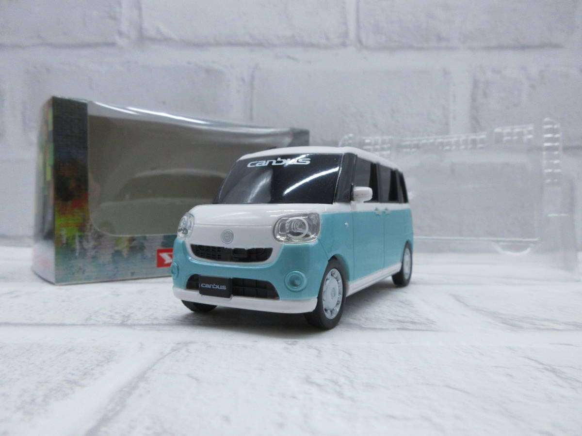 ダイハツ ムーヴキャンバス ファインミントメタリック プルバックカー 非売品 Amazon | ミニカー ダイハツ 初代ムーヴキャンバス ファインミント