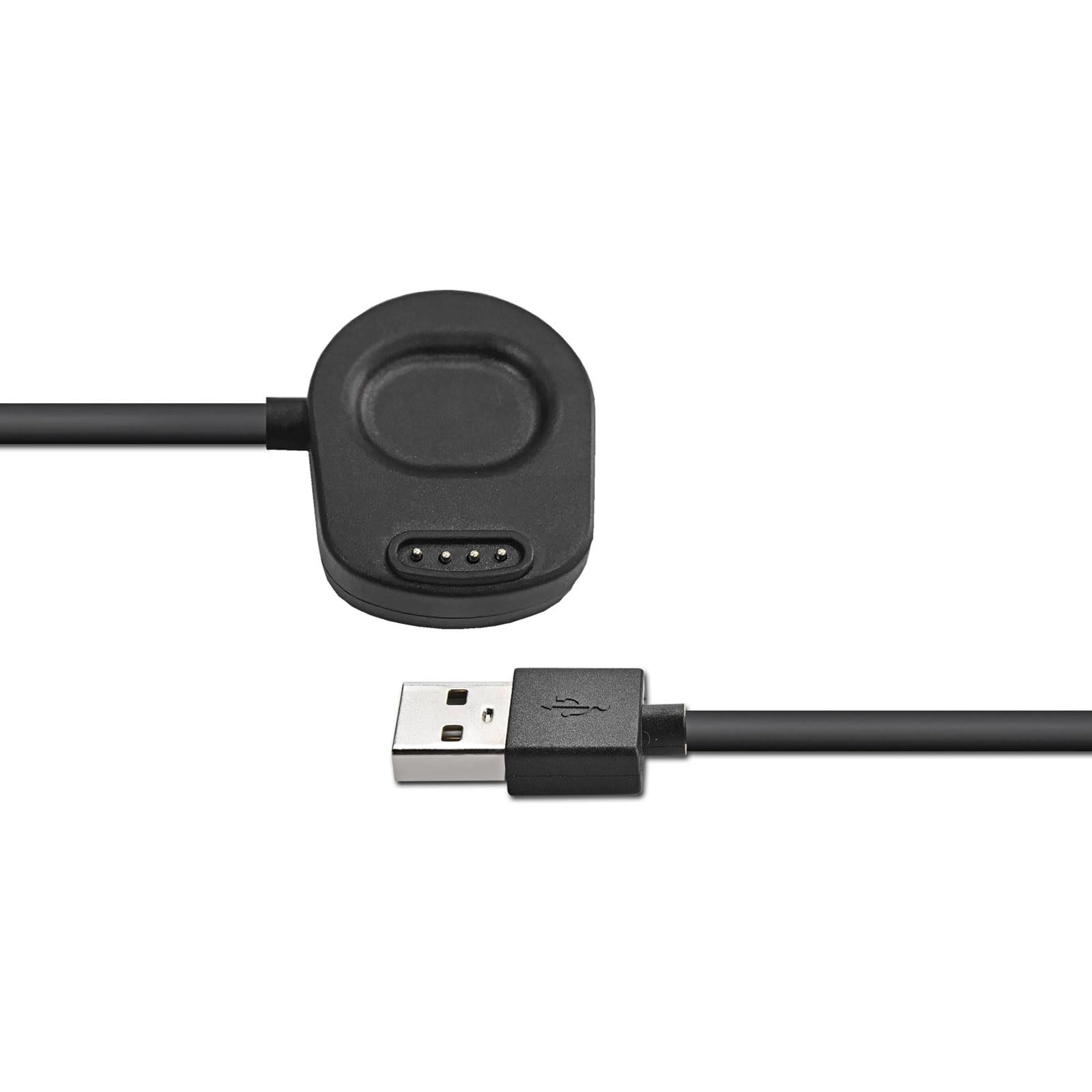 AKYGA AK-SW-55 kabel do ładowania USB, kompatybilny z SUUNTO 7, 1 m, czarna ładowarka