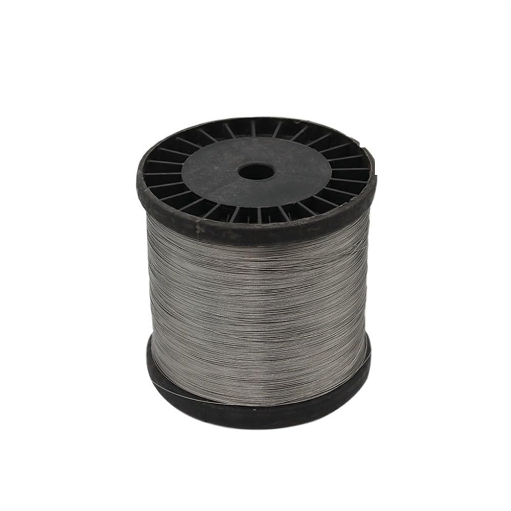 Cable Acero Super Flexible Soft 7X7 Estructura 0.3/0.4/0.5/0.6/0.8/1MM y 7X19 ..8/1/1.2/1.5/2MM Stianless Steel 304 Cable de cuerda alambre(7X19 133 Strands,0.4MM)