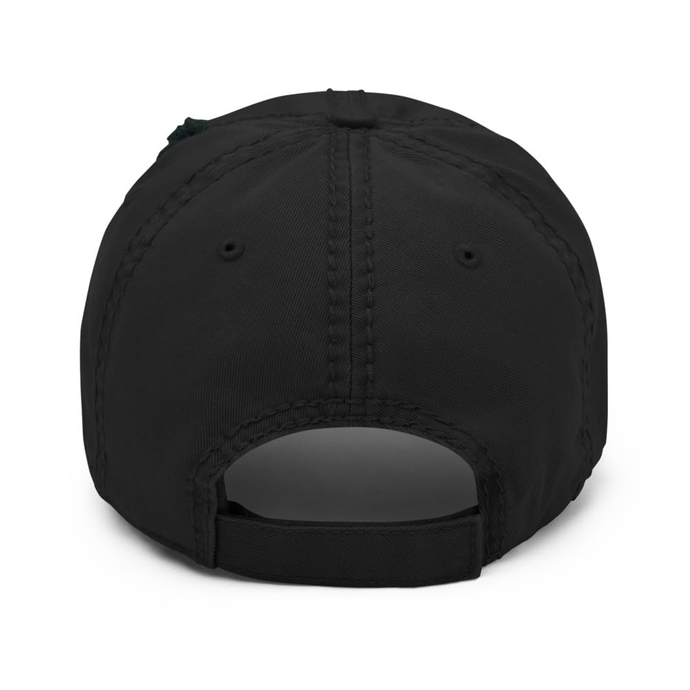 1961 Corvette Distressed Dad Hat - Czerwony, Biały i Niebieski Klasyczny C1 Czapka Samochodu Sportowego