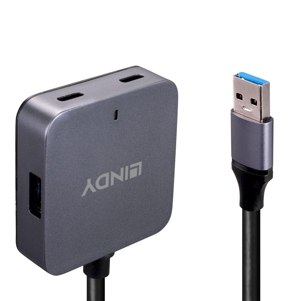 Lindy 5 m 4-portowy hub USB 3.0