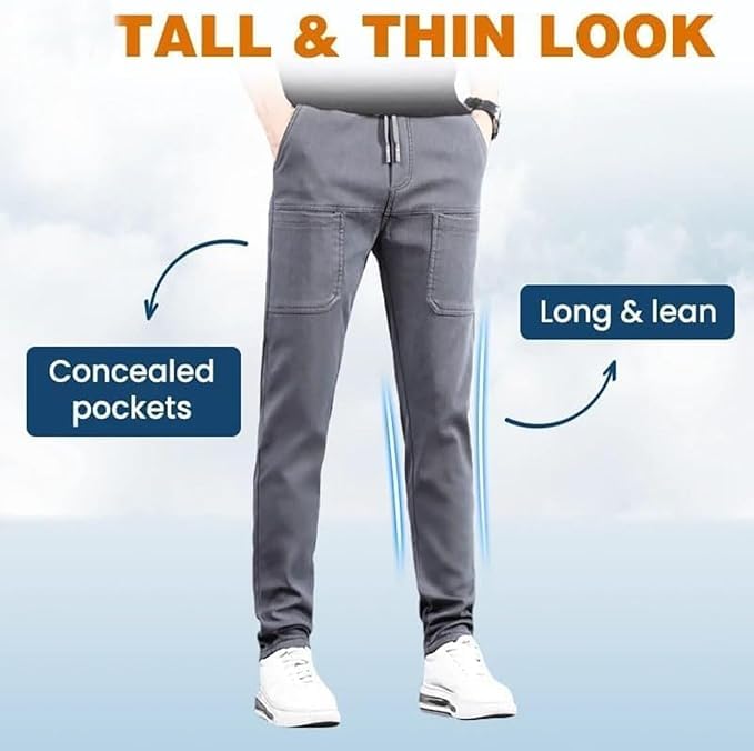 Delicioush Cargo Pants, Multipants – High Stretch Multi-Pocket Durable Cargo Pants, Men Comfy High Stretch Pant4