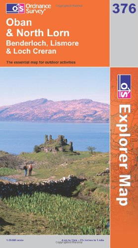 OS Explorer map 376 : Oban & North Lorn