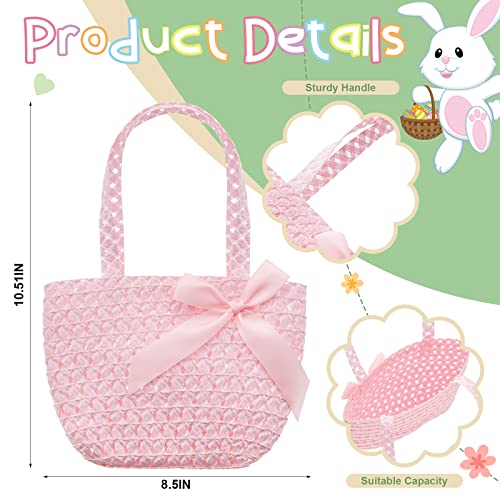 Zhanmai 6 Pcs Girls Tea Party Hats Accessories Set Kids Tea Party Bonnets Hats and Gloves Purses for Girls Dress up Favors3