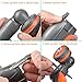 Pri Gardens Garden Hose Dual Sprayer & Sprinkler Nozzle, No Strain Click on Click off Trigger, 5 Spray Patterns