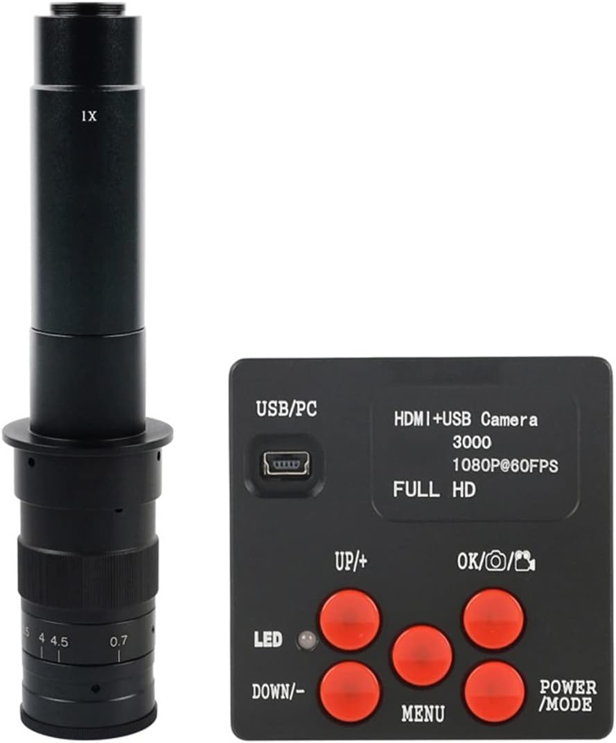 Lab Microscope Replacement Parts 30MP 1080P Industrial Video Microscope Camera C-Mount