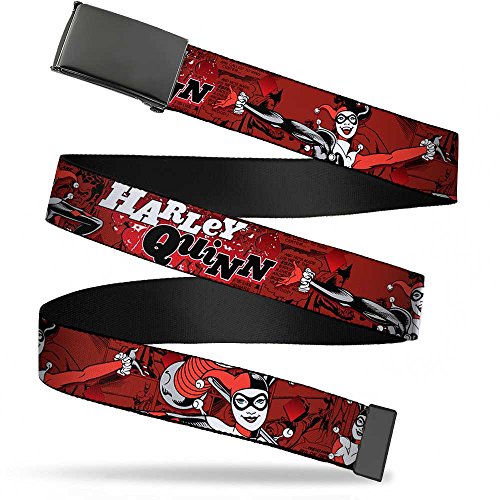 Buckle-Down mens Buckle-down Web Harley Quinn 1.5