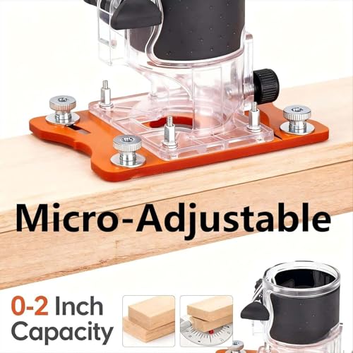 Support compact pour menuiserie de précision et rainurage de meubles en bois