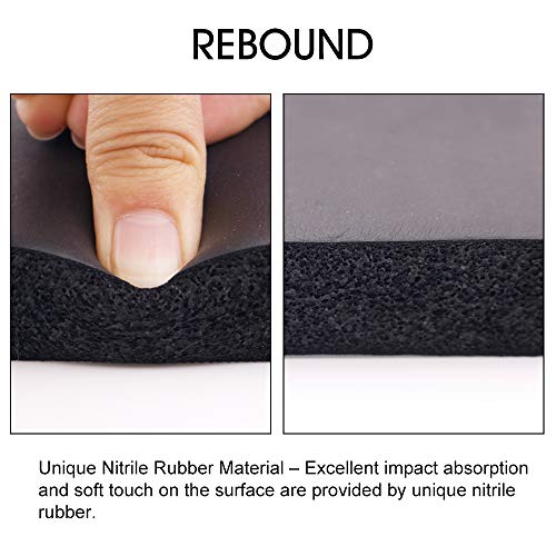 Garage Wall Protector 6 Pack Car Door Corner Edge Waterproof Bumper Guard Protector High Density Self Adhesive Foam Pad For Parking Vehicle 11.8" X 3.9" X 0.8" #TOP4